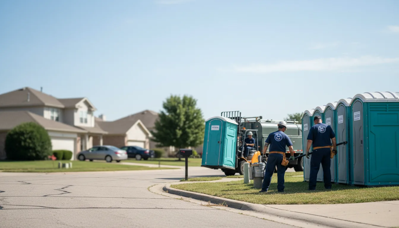 Porta Potty Rental in Saint Clairsville, OH near me